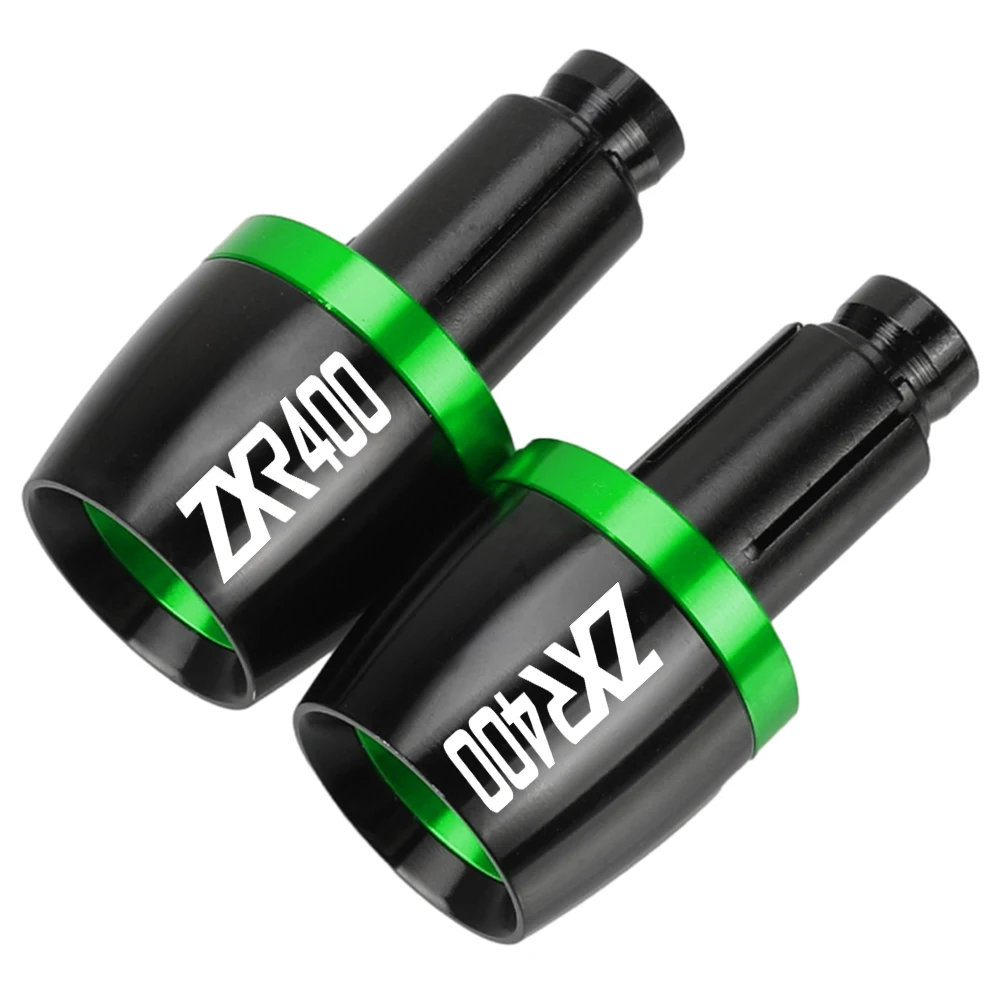 For Kawasaki ZXR 400 ZXR400 Motorcycle Handlebar Grips Bar Ends Cap Counterweight Plug Slide ZX-R 400 ZZR 2001-2024 2022 2021