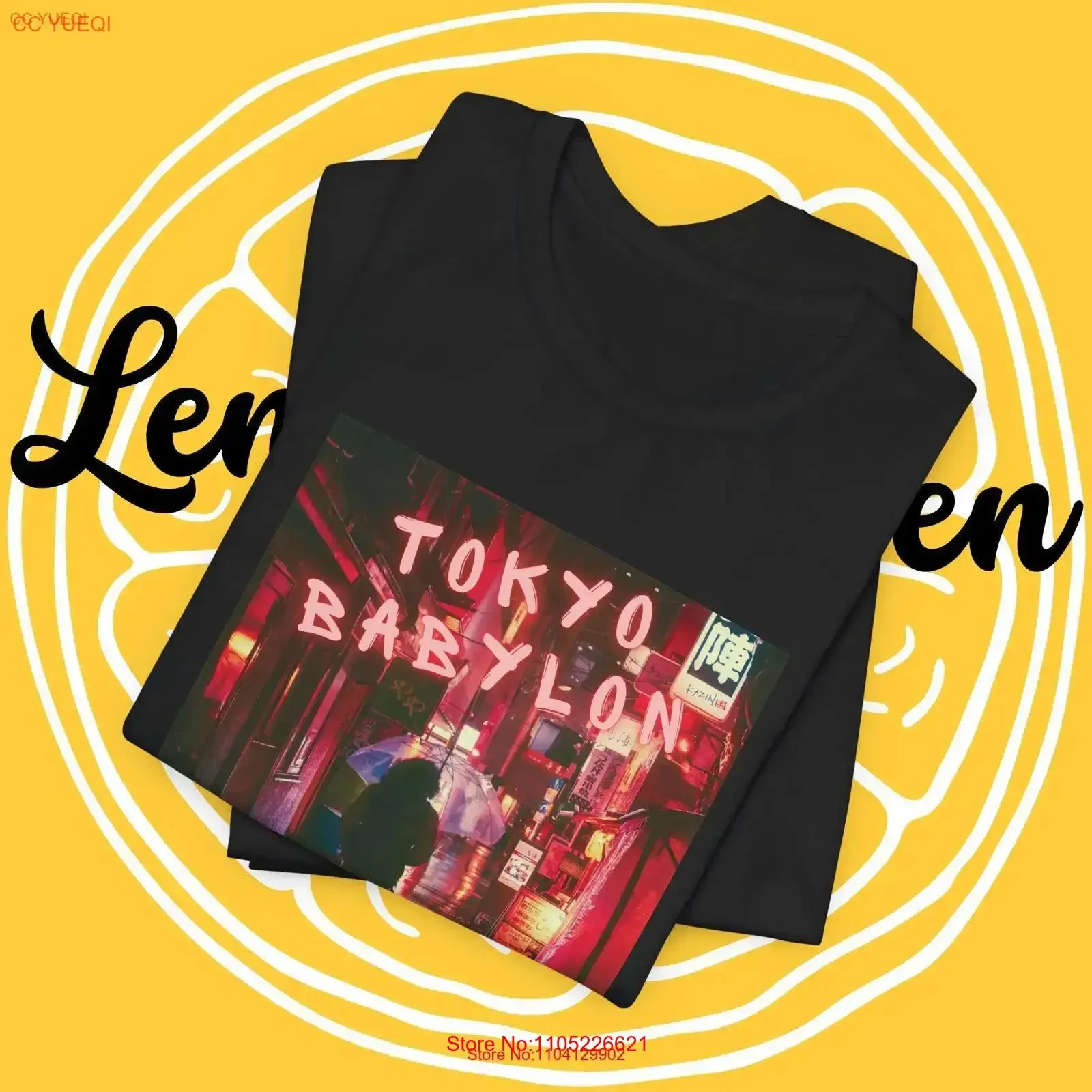 Retro Japan Nightlife T Shirt Tokyo Babylon Shinjuku Shibuya Akihabara Night Outfit Vintage Streetwear vintage Washed