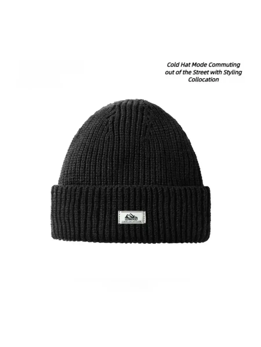 2024 Winter New Knitted Hat Knitted Cold Hat for Men and Women Outdoor Cycling Warm and Breathable Dual purpose Face Mask