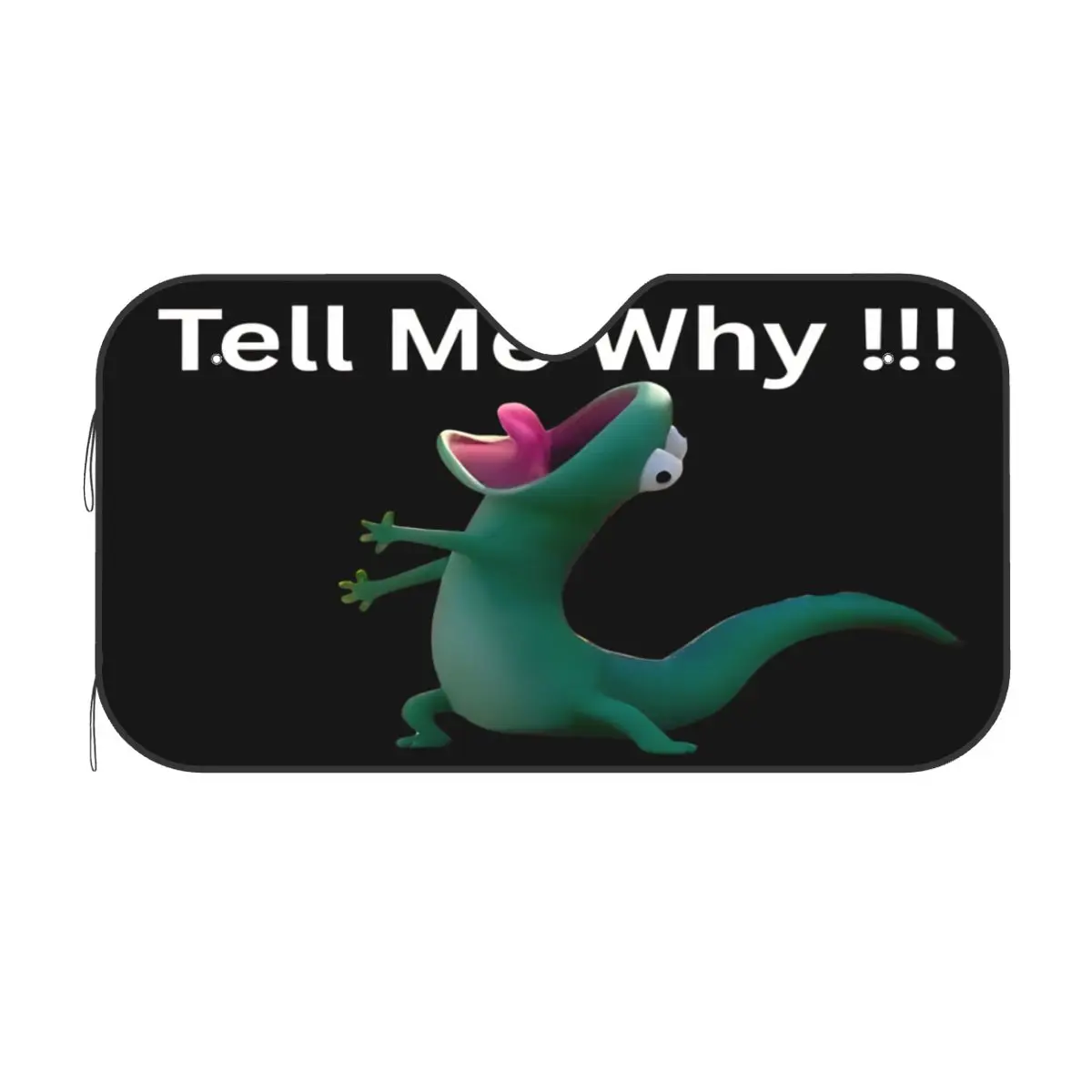 

Солнцезащитный экран для лобового стекла автомобиля 130x70 см, универсальный, с защитой от УФ-лучей, для переднего окна автомобиля, модель Hoppers Tom Lizard