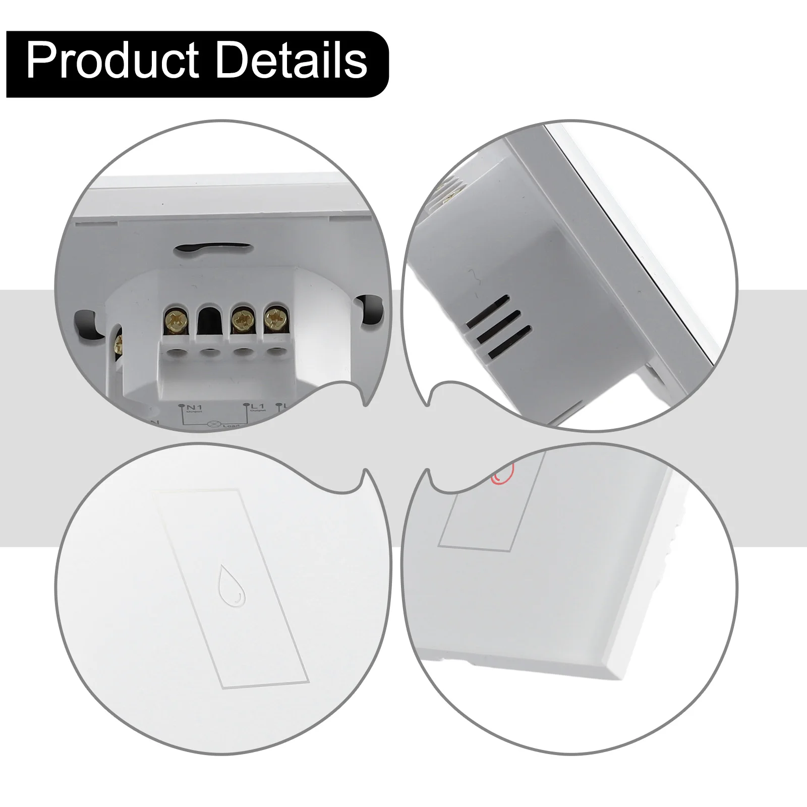 for tuya for Smart Wifi for Power Monitor Switch View Energy Reports Control Water Heater Air Conditioner 20A High Power