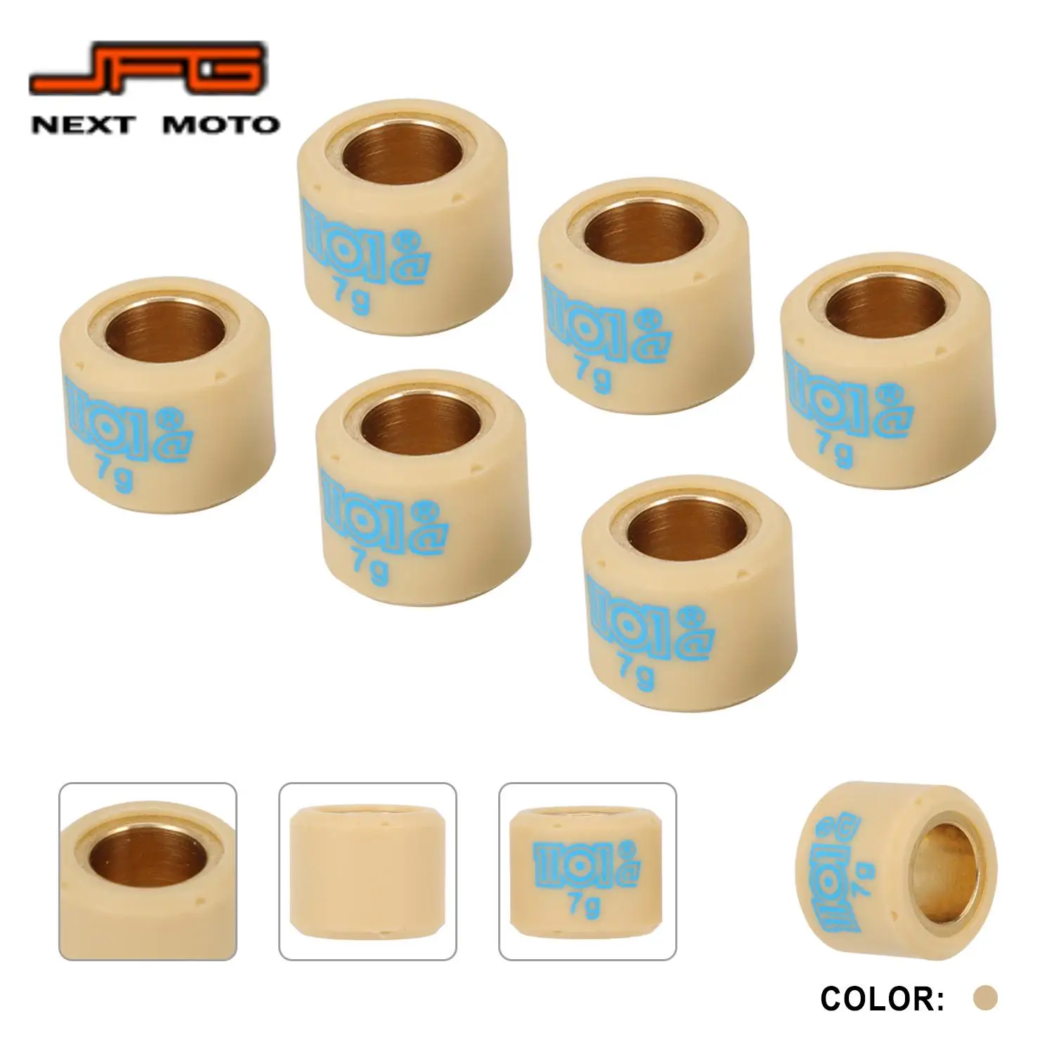 6 قطعة 7 جرام 8 جرام 9 جرام 10 جرام 11 جرام 12 جرام سباق مغير الأسطوانة الأسطوانة الأوزان عدة مجموعة النحاس دراجة نارية دراجة نارية دراجة كهربائية الملحقات #1