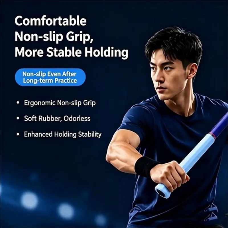 A64T-Adjustable Badminton Swing Power Trainer,Badminton Correct Action Trainer,Assistive Device Smash Technique Correction
