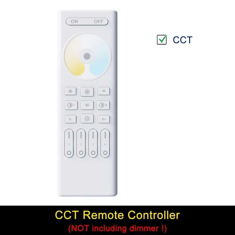 LED Dimmer LED Controller 5in1 Tuya Zigbee Wifi Smart 2.4G RC Support Alexa Google Assistant for 12/24V CCT RGB RGBCCT COB Strip