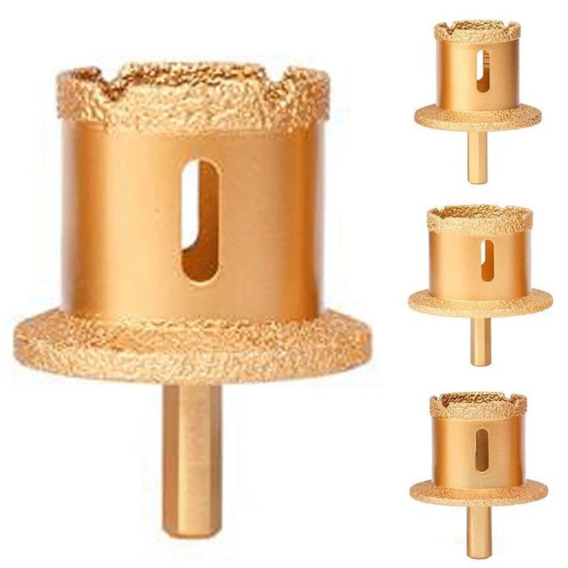 Hot Diamond Double-Layer Hole Opener Basin Drilling Down Pipe Sink Marble Material Ceramic Tile Washbasin Drill Bit