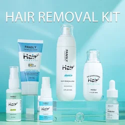 PANSLY 8 Mins Painless Hair Removal Spray Powerful Hair Removal Cream Effective for Women Pubic & Bikini Area Armpit Sets