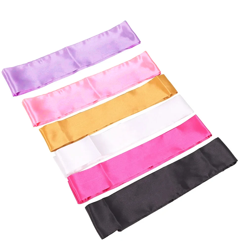 Satin Rand legen Schal Wrap für Haar Frontal Perücke 1 stücke Griff weiches Stirnband für Make-up Sport Yoga Stirnband