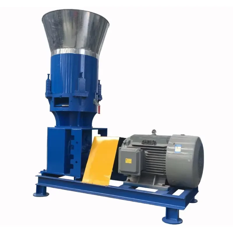 Professional wood pellet machine sawdust rice husk biomass pellet machine spot