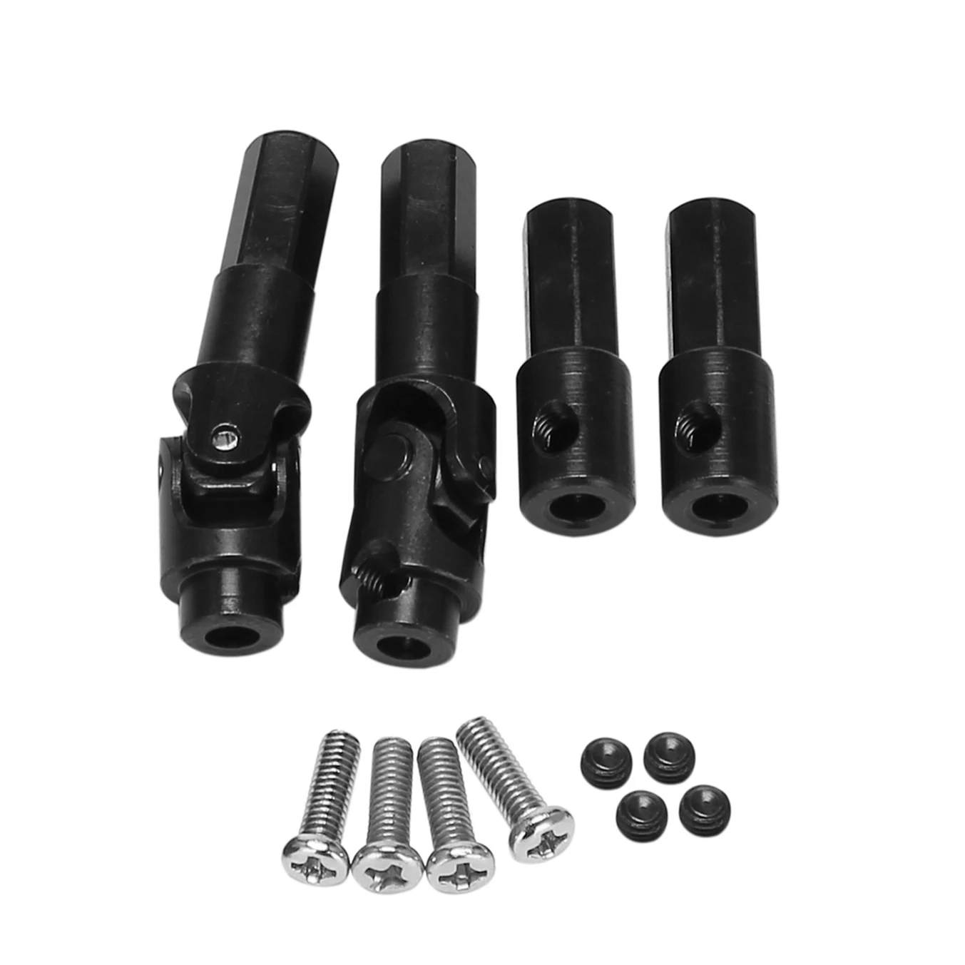 

WPL C14 C24 C34 B14 B24 B36 MN D90 MN99S 4pcs Metal Front Axle Drive Shaft Rear Axle Shaft RC Car Upgrades Parts Accessorie