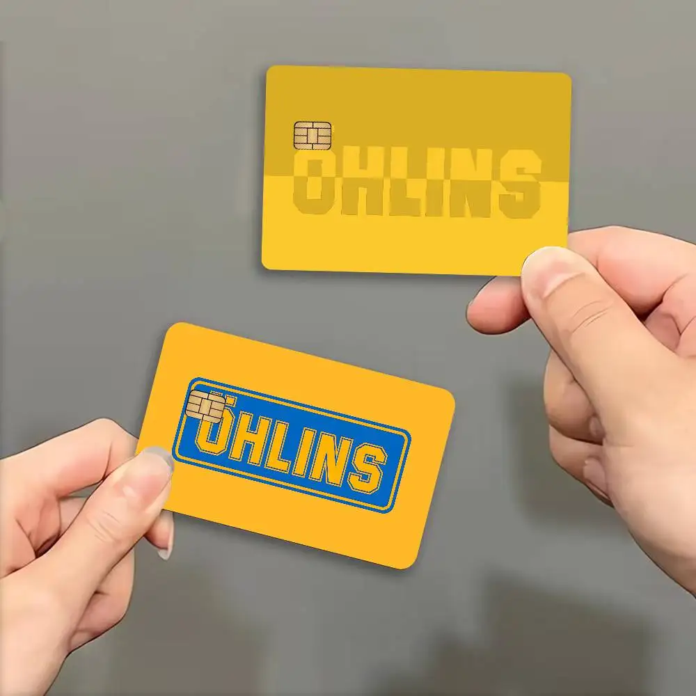 Ohlins Game Film Cover Sticker Case for Small Chip Credit Debit Card Front Side