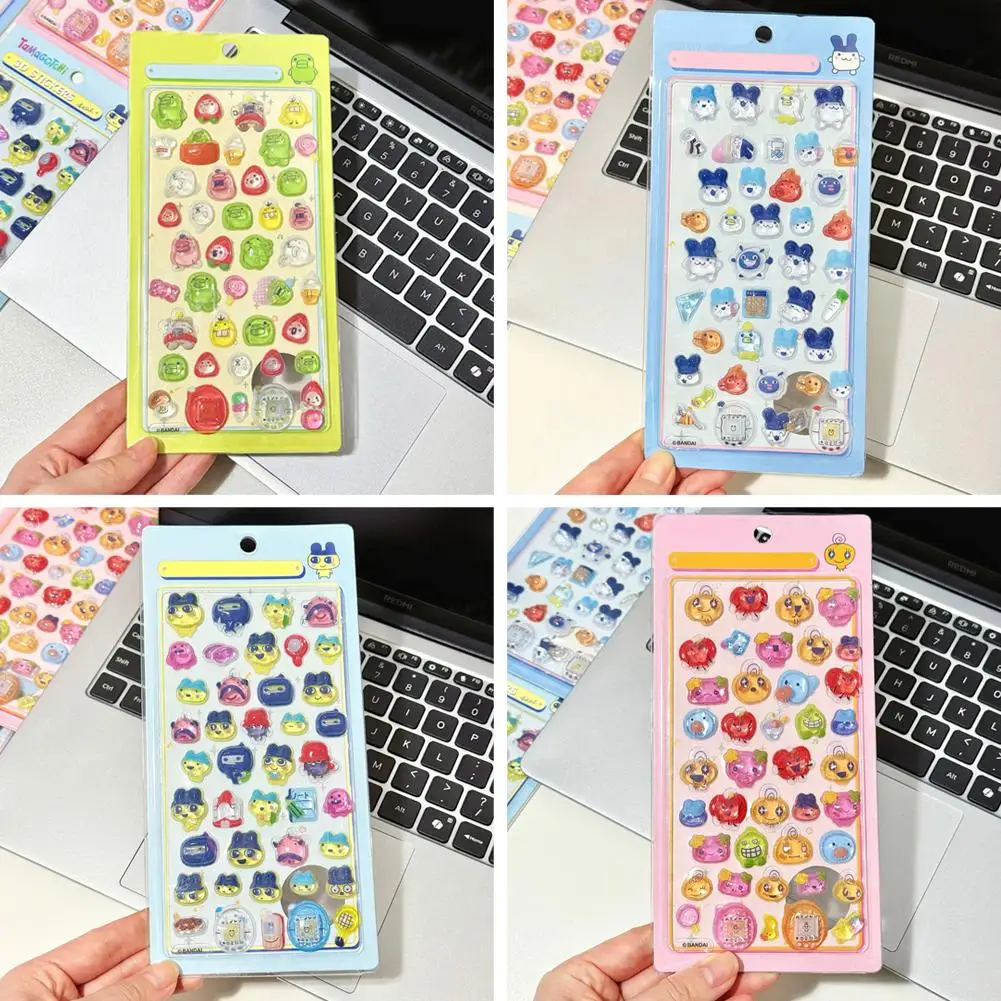 

Kawaii Tamagotchi Stickers DIY Scrapbook Laptop Decal Bonbon Drop Seal Stickers Scrapbook Birthday Party Gifts