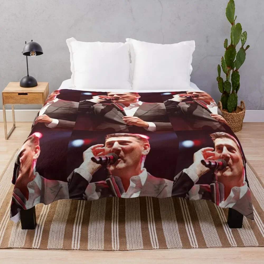 

tony hadley retro Throw Blanket Fuzzy Plush Throw Blanket for Sofa Chair