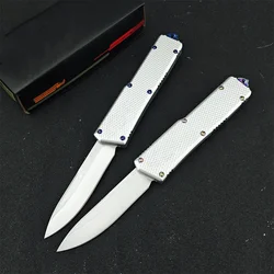 MICR CobraTec Folding Pocket Knife D2 Blade T6 Aluminum Handles Outdoor Camping Hunting Knives Tactical Military Edc Multitool