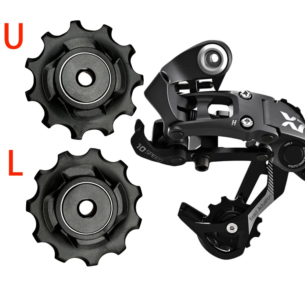 11T 9/10 Speed Bicycle Rear Derailleur Pulley Wheel Plastic MTB