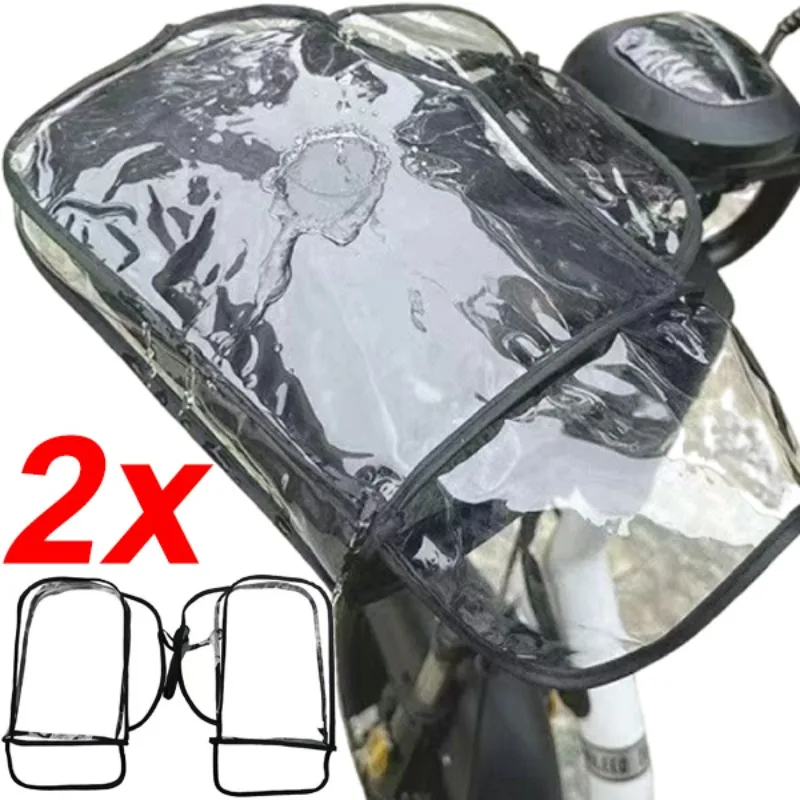 

Motorcycle Waterproof Handlebar Sleeve Supplies Winter Handle Cover Muff Arm Heat Resistant Warm Biker Gloves Windproof Covers