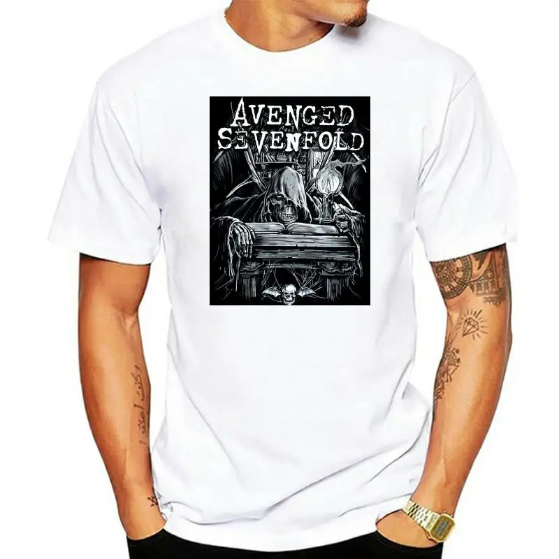 AVENGED SEVENFOLD REAPER NEW T-SHIRT S-3XL SKULL DEATH BAT A7X METAL ROCK High Quality for Man Better T Shirt Top Tee