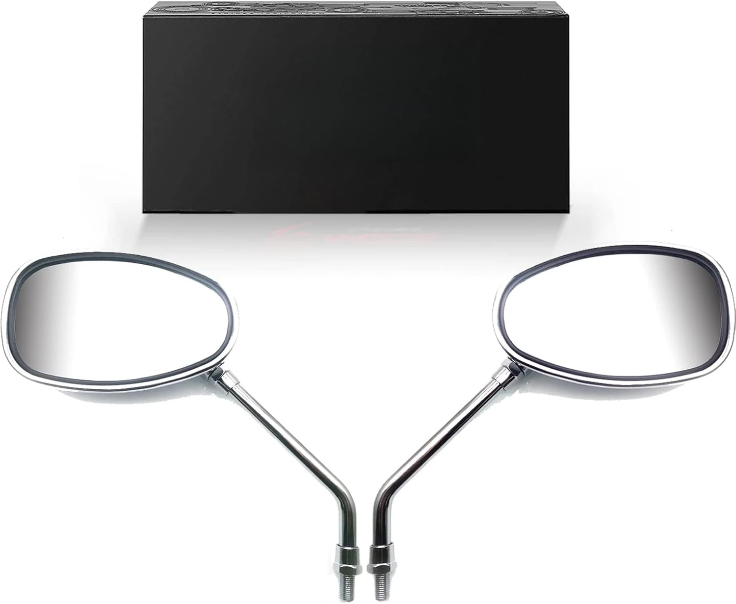 

2Pcs/Pair Motorcycle Rearview Mirror Electrombile Scooter E-Bike Rearview Mirrors 10mm For Honda Shadow Ace Spirit Magna VT750