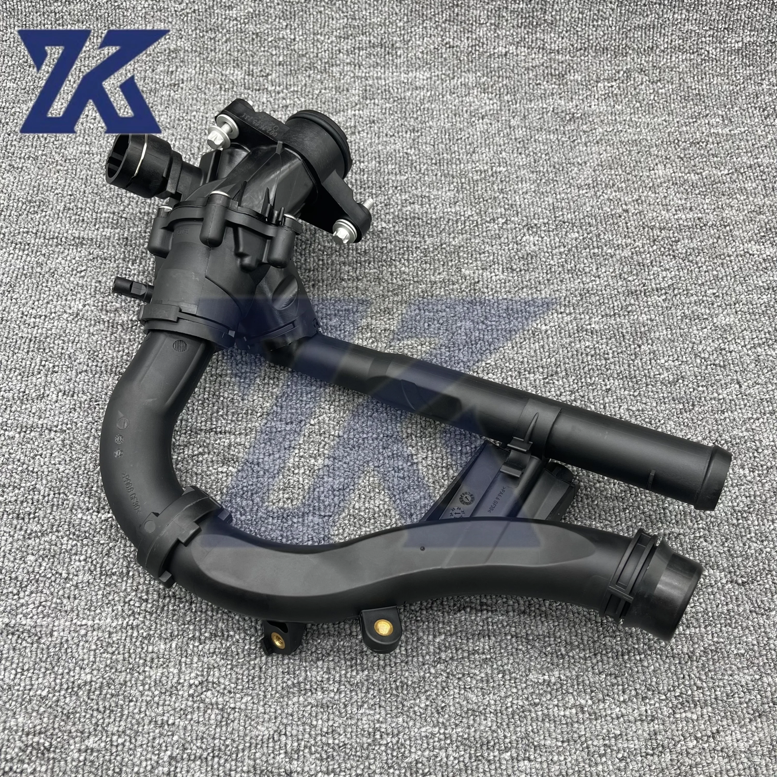 

Engine Coolant Thermostat Housing Assembly For Mercedes Benz M274 E20 E300 C253 GLE 300 OEM:2742000715 2742003400