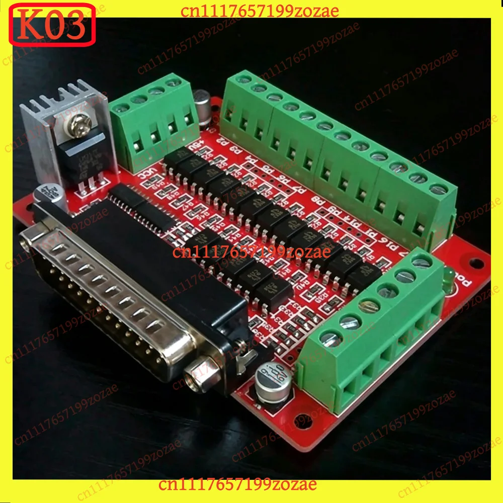 CNC Interface Board Parallel Port DB25 Optical Isolation Optocoupler EL817, Replacement Parts