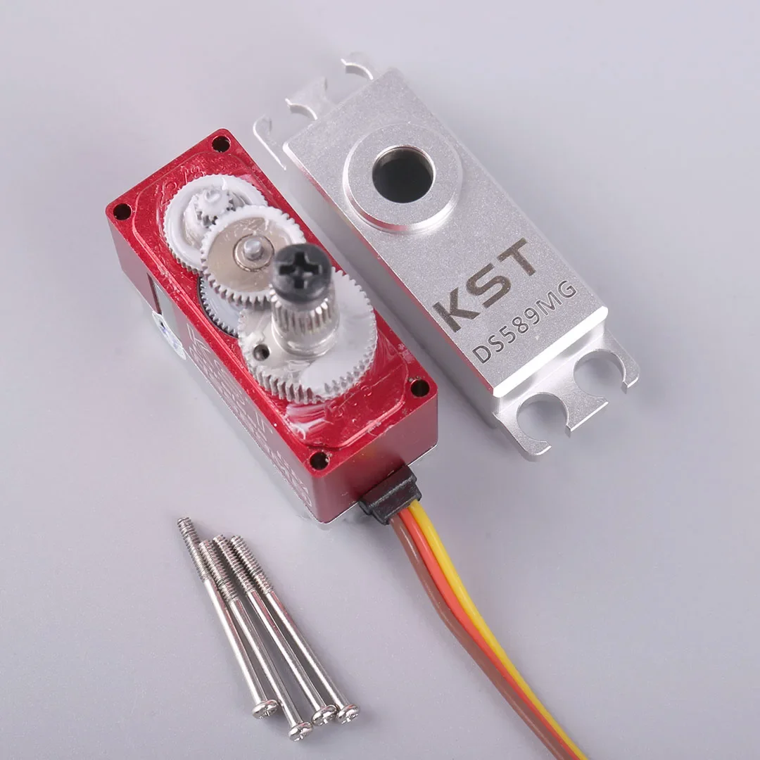 High Voltage Digital Servo Original KST DS589MG Medium Sized Helicopter 500 Slant Plate 450 Tail Lock Servo 515