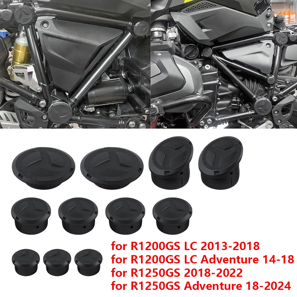 

11 шт. заглушка для отверстия в раме мотоцикла для BMW R1200GS LC R1250GS R 1200 GS LC Adventure R 1250 GS Adventure 2014-2024 2023