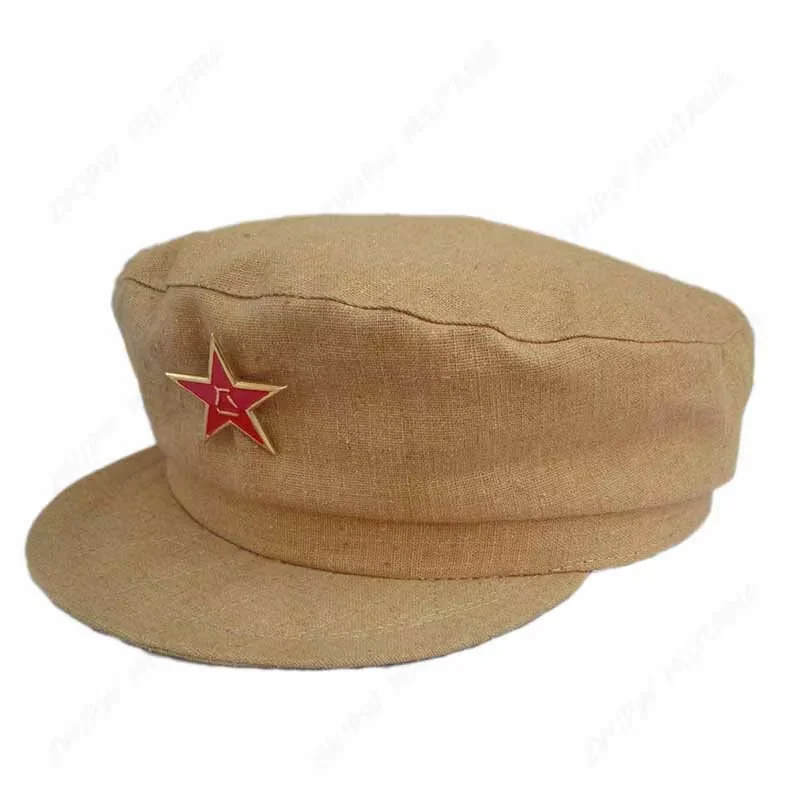 

WW2 Chinese Army Military Type 50 Cap PEOPLE'S VOLUNTEERS ARMY HAT