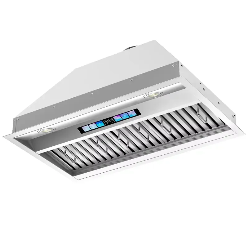 for 30 Inch 900  Smart Range Hood Ductless Vent Insert  Built-in Cabinet Kitchen Exhaust Fan
