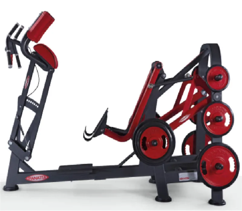 Plate loaded gym fitness equipment triceps machine