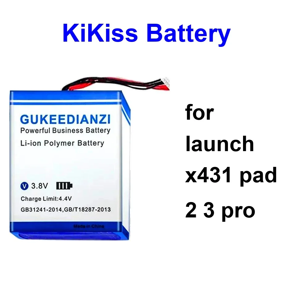 

Аккумулятор для планшета высокой эффективности X431PAD II (2-го поколения) X431PAD III (3-го поколения) 0-17000 мАч для Launch X431 Pad 2 3 Pro