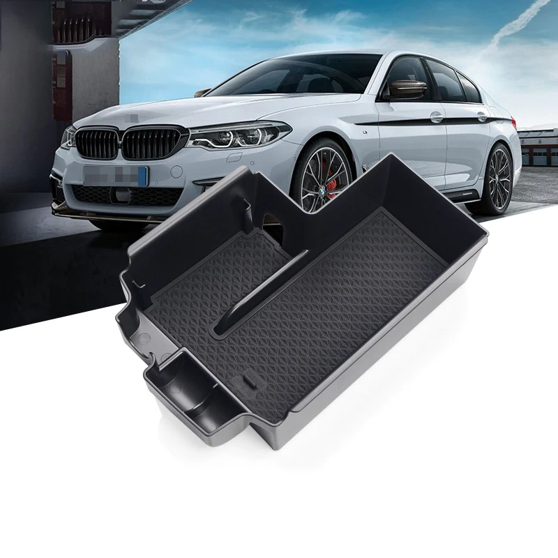 

Car Center Console Armrest Storage Box For BMW 5 Series 6GT 2020-2023 Central Storage Organizer container Tray Accessories