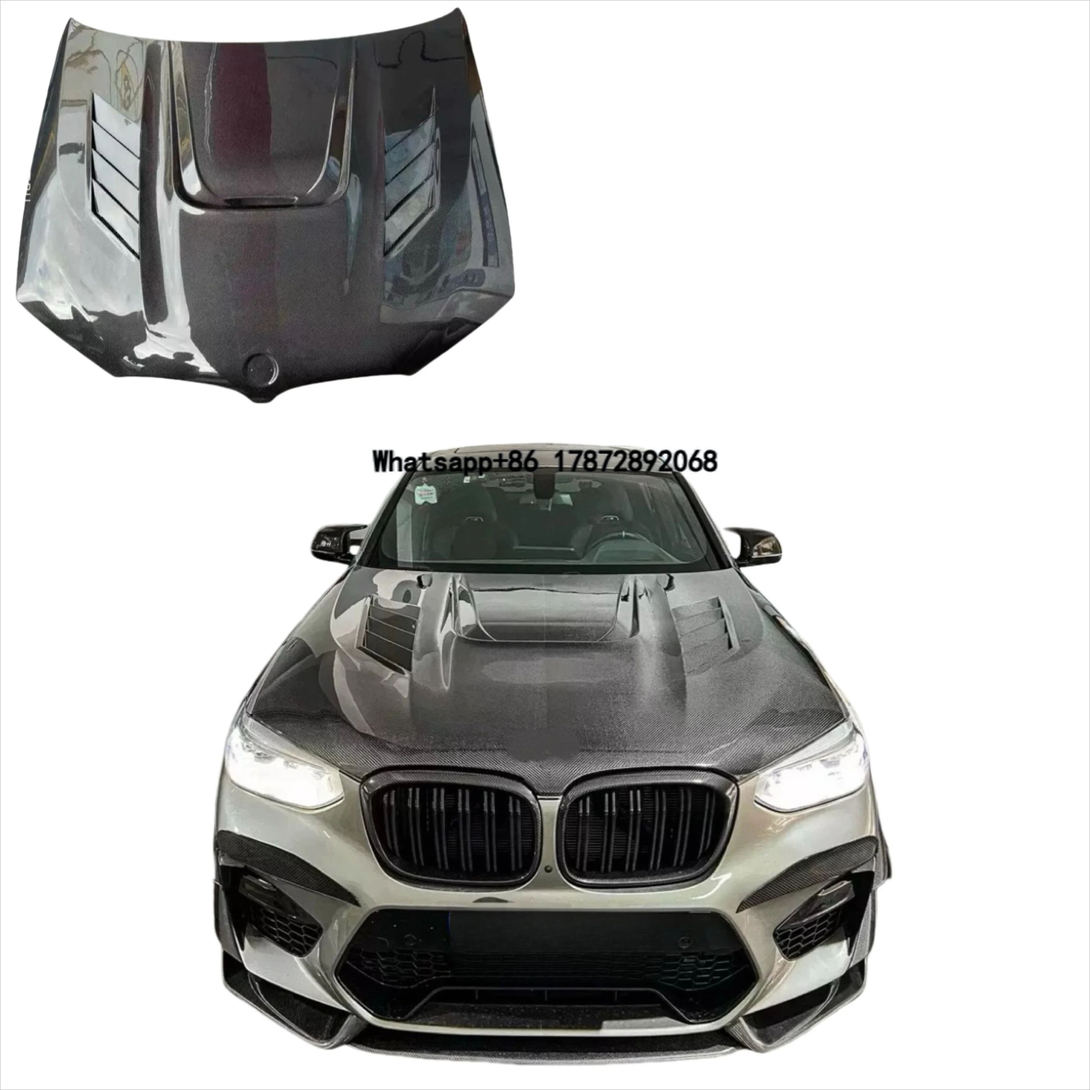 For X4M F98 X3M F97 G01 G02  Carbon Fiber Hood Car Accessories Carbon Bonnet Engine Cover a Variety of Styles