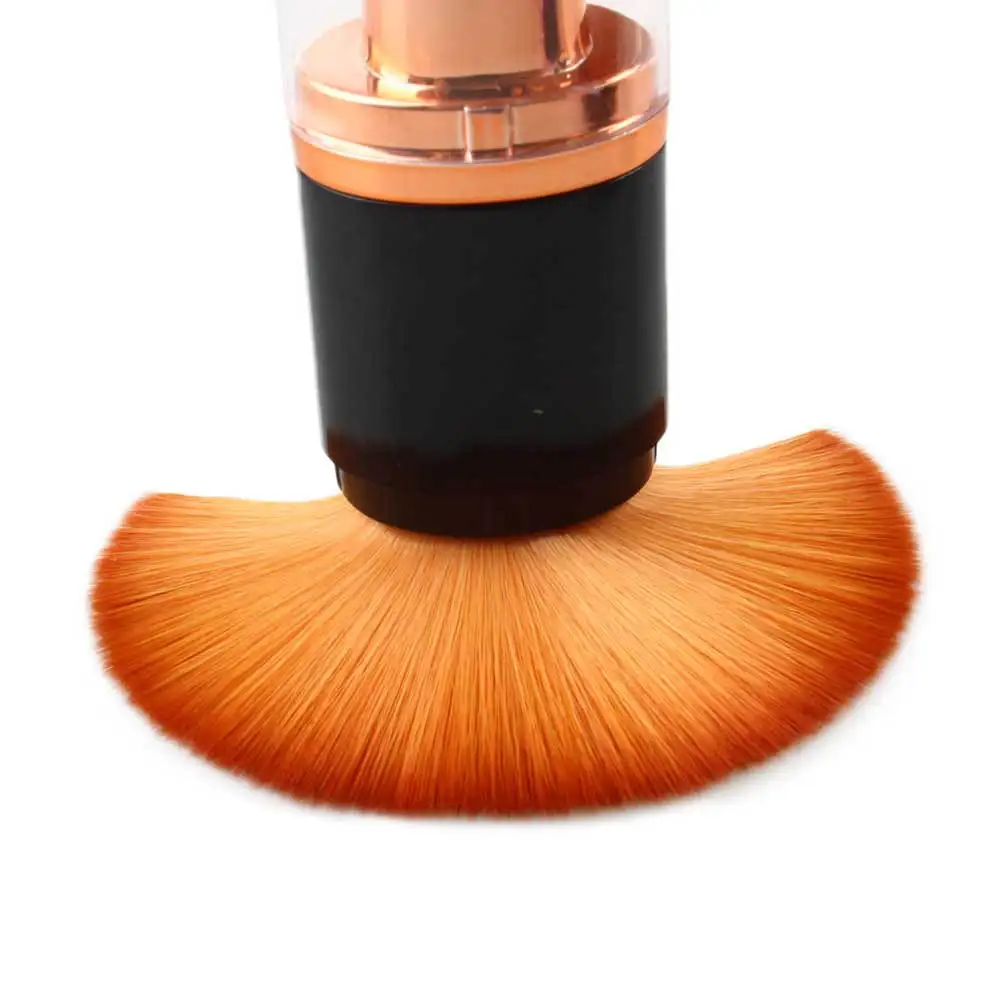 Wielofunkcyjny pędzel do makijażu Profesjonalne narzędzie do płynnej bazy, kremu, korektora, bez wypadania włosia, gęste włosie P072g