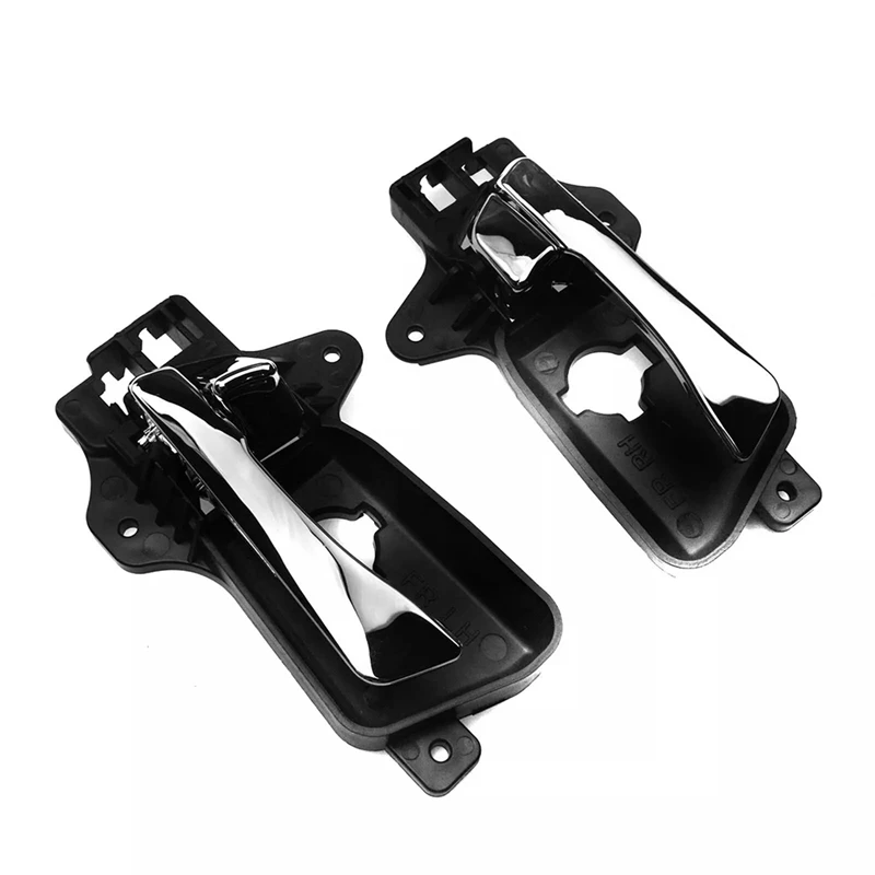 1Pair Front Door Inside Handle Chrome For Hyundai Elantra I30 I20 I Kia CEE\'d 82610-2L010 82620-2L010 Interior Door Pull