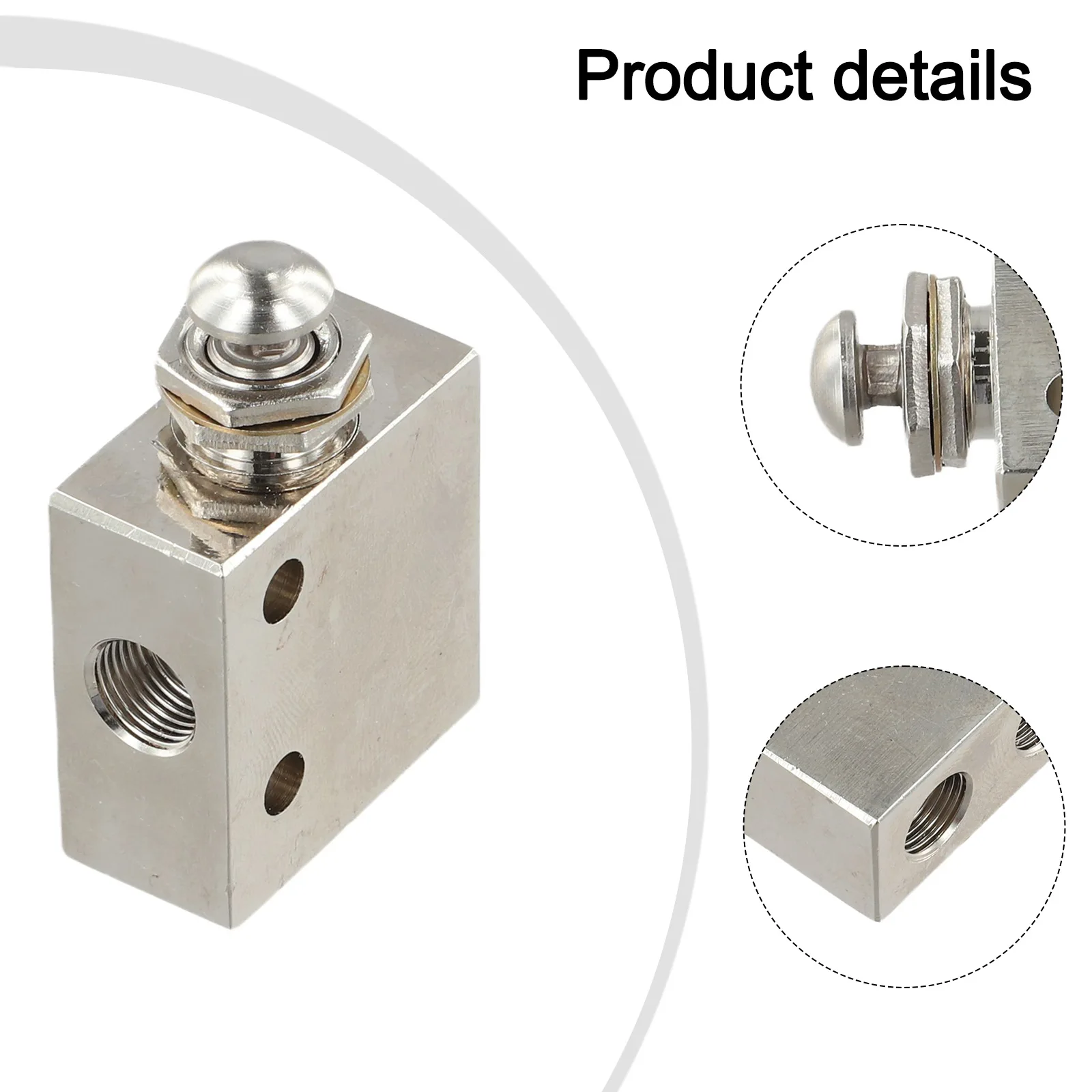 Air Control Directional Control Valve 3 Way Air Valve Automatic Reset Function Industrial Valve System For Industrial Use