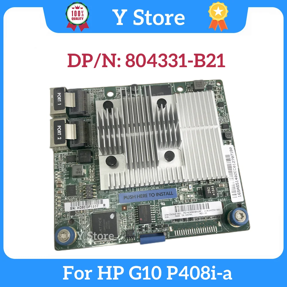 

836260-001 804334-001 804331-B21 For HP G10 Smart Array P408I-A SR 12GB SAS 8 Internal lanes/2GB Cache Moudular Controller