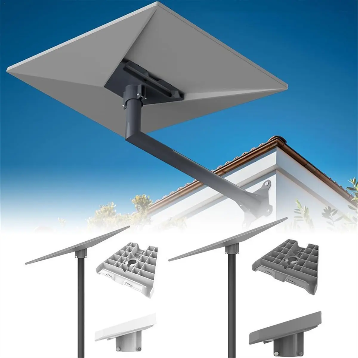 For Star Link Gen 3 Adapter Satellite Equipment Bracket Wall Mounted for Internet Satellite V3 Accessories Without Pole
