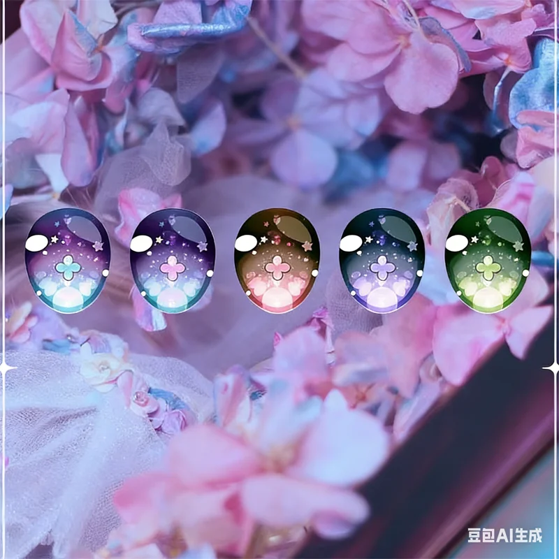 

BJD Eyes doll Metallic effect 10mm-24mm doll acrylic eyes for 1/8 1/6 1/4 1/3 BJD SD DD doll accessories 10mm-24mm doll eyes