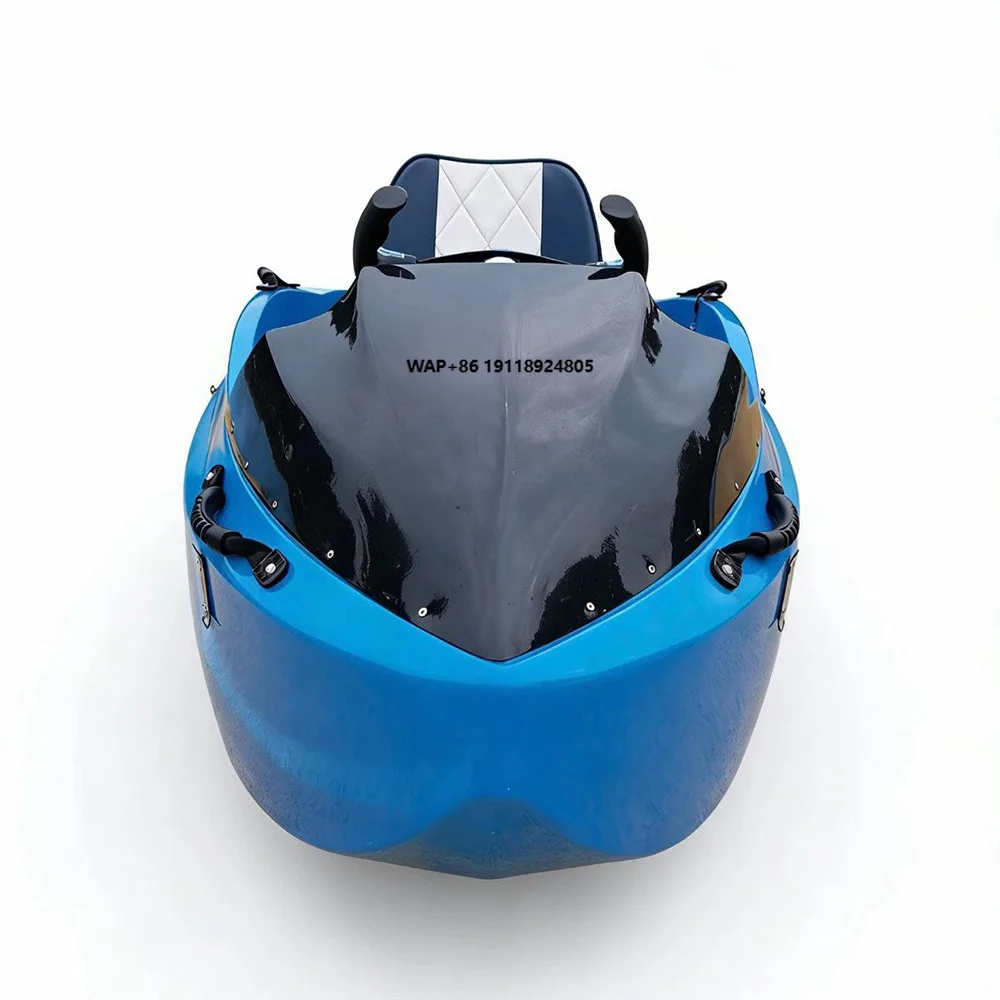 New Arrival Fiberglass Electric Kart Boat with 72V Battery for Ocean Water Sports & Jet Ski Recreation