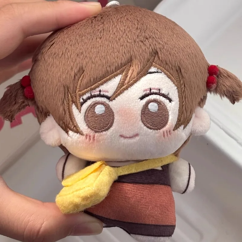 10cm Anime Role Momozono Nanami Tomoe Kawaii Cosplay Cotton Doll Cartoon Anime Mini Pendants Plushies Keychain Toy Figures Gift