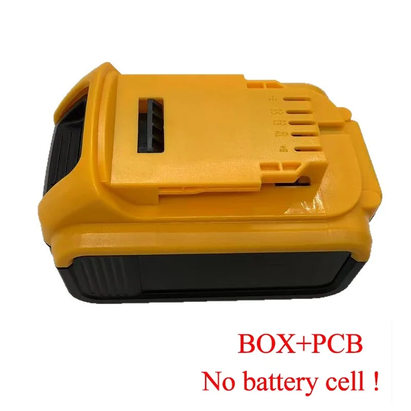 DCB200 18650 Cell Holder Lithium Battery Storage Box BMS Protection Board for Dewalt 18V 20V Li-ion Battery Housings Shell