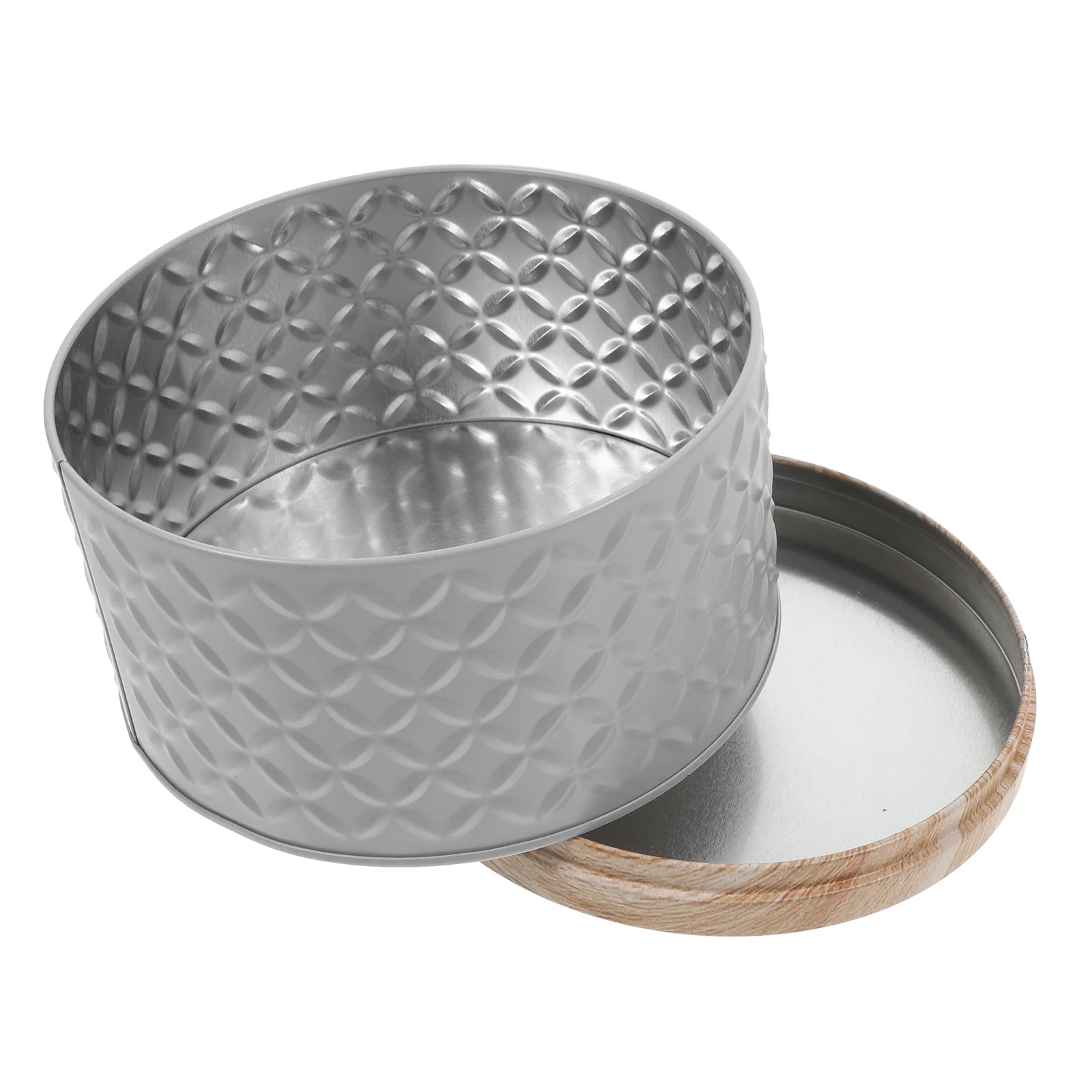 

Cookies Iron Box Candy Storage Tin Containers Decorative Tins with Lids Jars Airtight