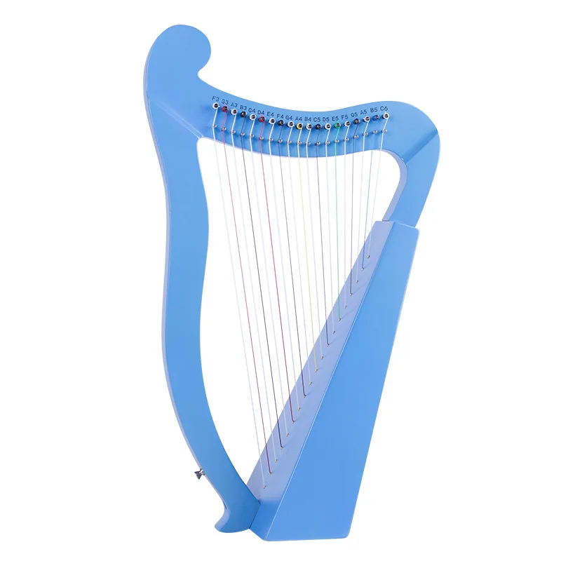 19-String Lyre Harp Instrument Musical Stringed Instruments with Price Harp Stringed Accessory Parts