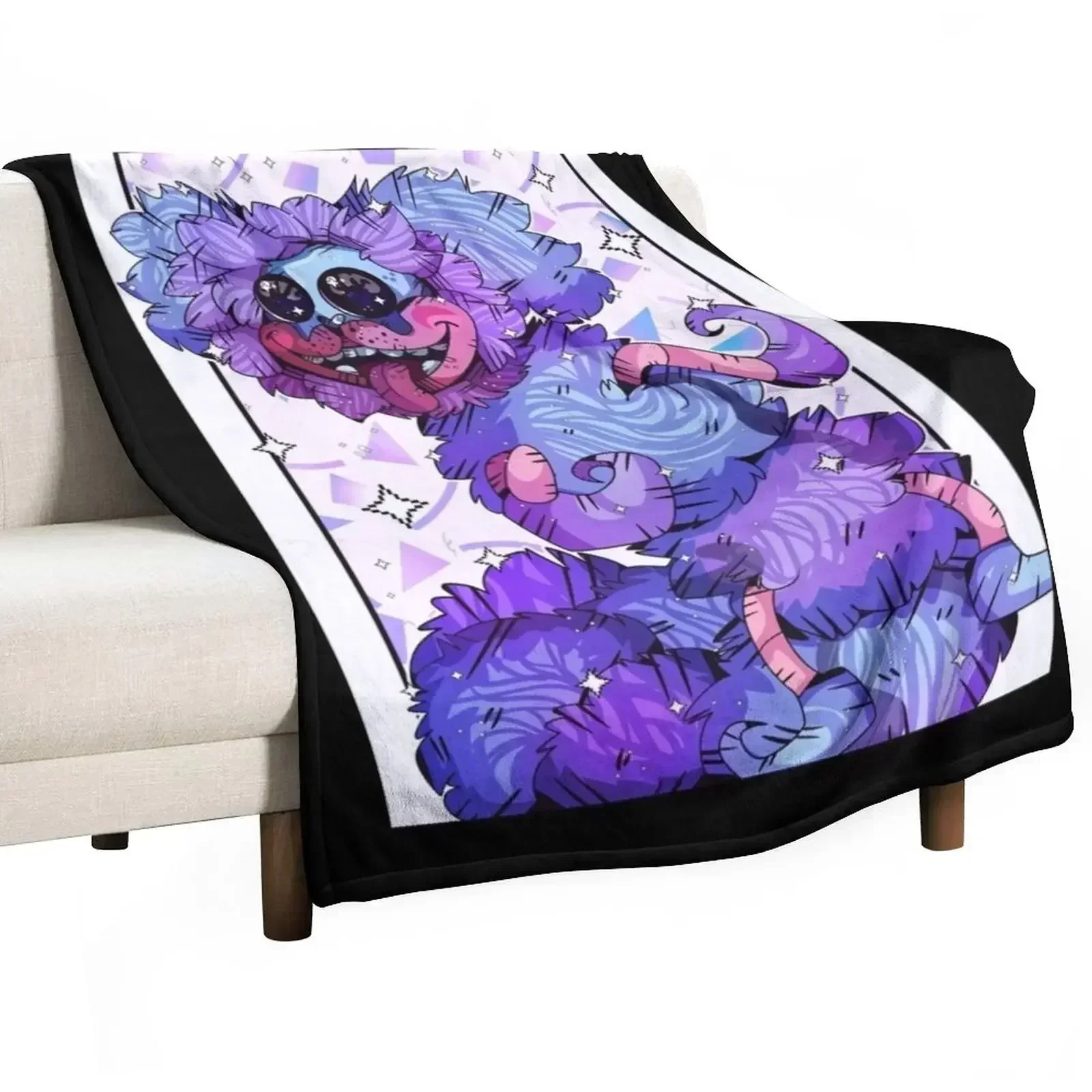 PJ Pug-a-Pillar Poster Throw Blanket Elegant Warm Throw Blanket for Hotel Home