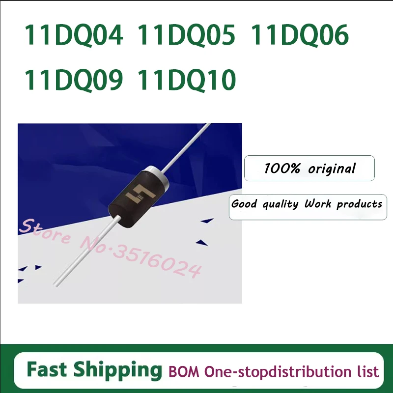 200PCS/LOT 11DQ04 11DQ05 11DQ06 11DQ09 11DQ10 DO41 100% NEW