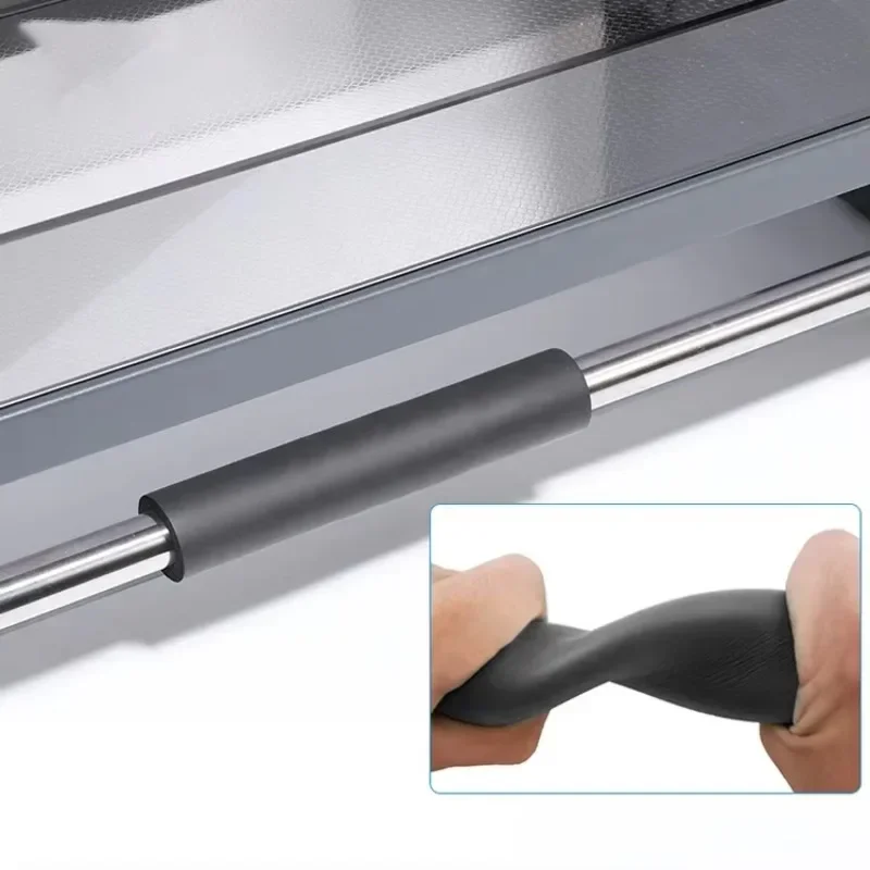 Cabinet Hanging Cabinet Storage Rack Seasoning Pull Basket Aluminum Alloy Storage Pull-down Kitchen Lifting Pull
