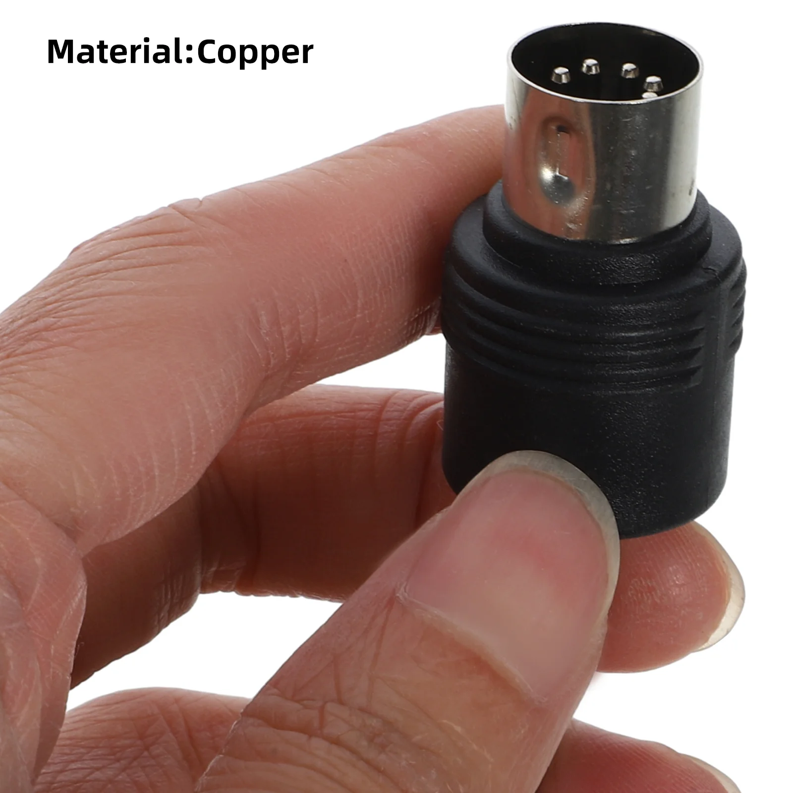 

1 set 1 Set Connection 5-Pin Male To Male For Keyboard Audio Card Instrument Extension Cable Keyboard Connecting Cable Accessory