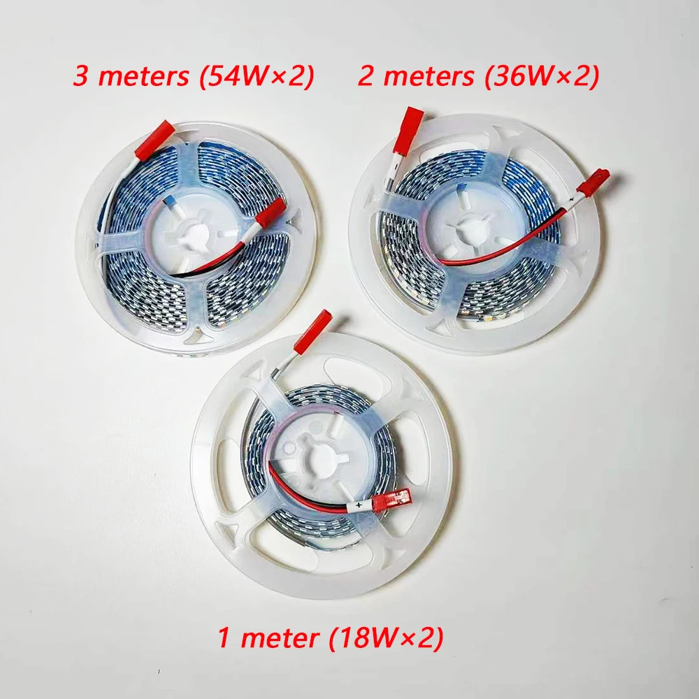 (2 solder joints) 7MM-180D 5B9CX2 2835 Type-S Bendable Constant Current LED Strip With LED Driver be used in chandeliers.