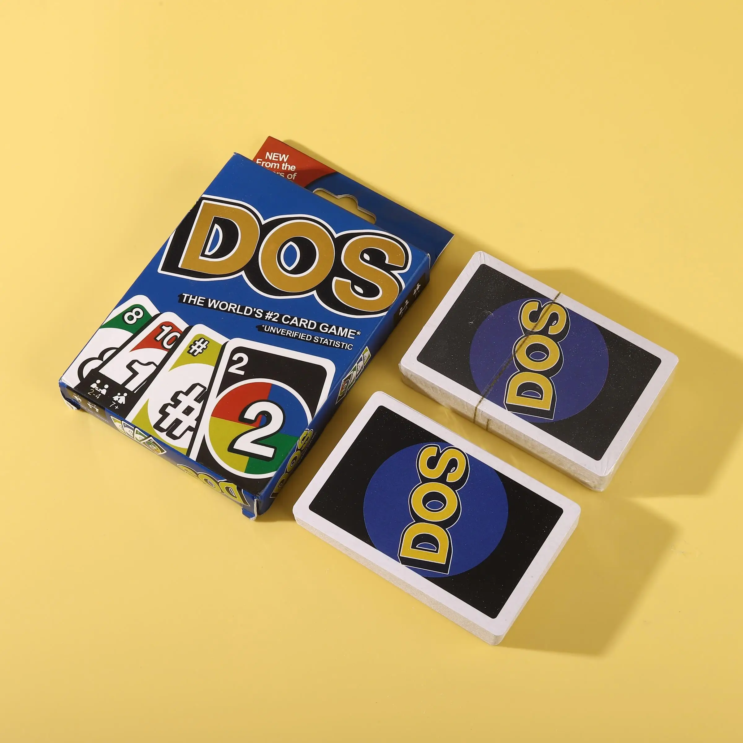 Dos Card Game, Tabletop Games, Holiday Party Card Games, Team Experience Interactive Games, Board Games, Paper Cards