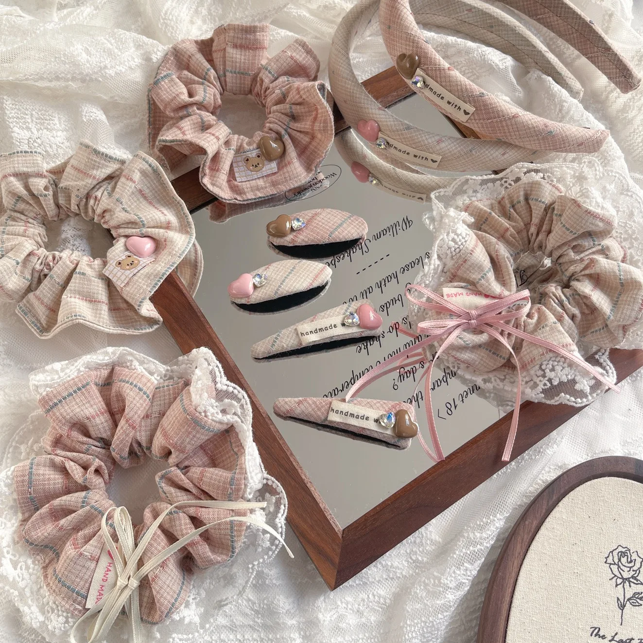 Korean Pink Scrunch…