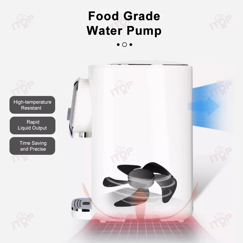 ITOP MDM 5L Commercial Intelligent Milk Dosing Machine Tea Milk Coconut Milk Tea Soup Insulation Maker Beverage Dispensing Maker